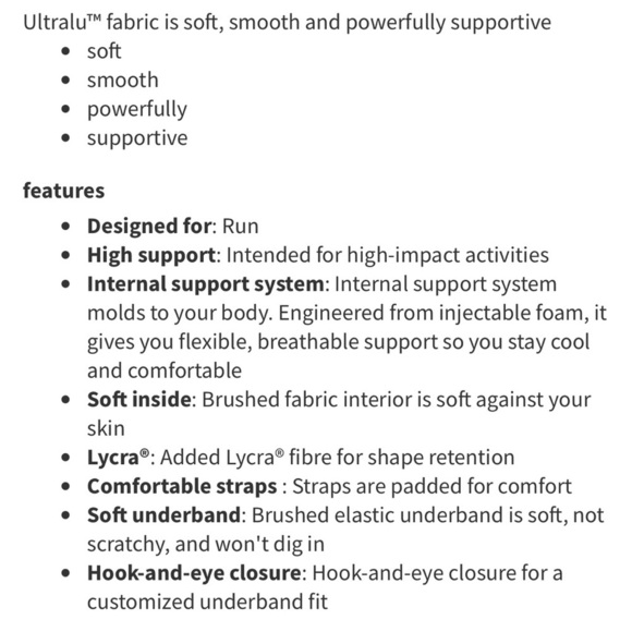 Lululemon AirSupport Bra High Support C–DDD Cups Vintage Plum / Vivid Plum - Picture 10 of 10